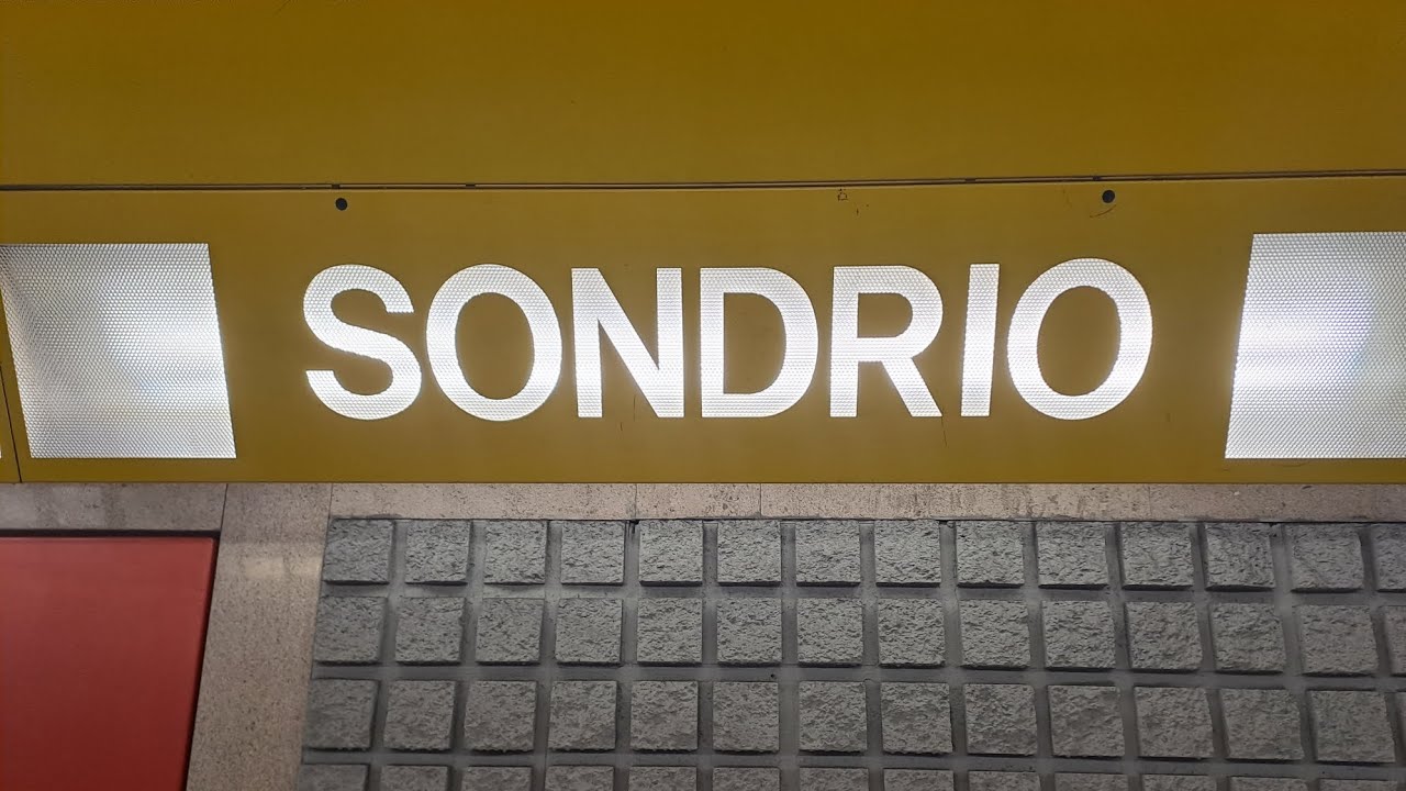 (Walkthrough) Stazione SONDRIO (M3 Metro Milano)
