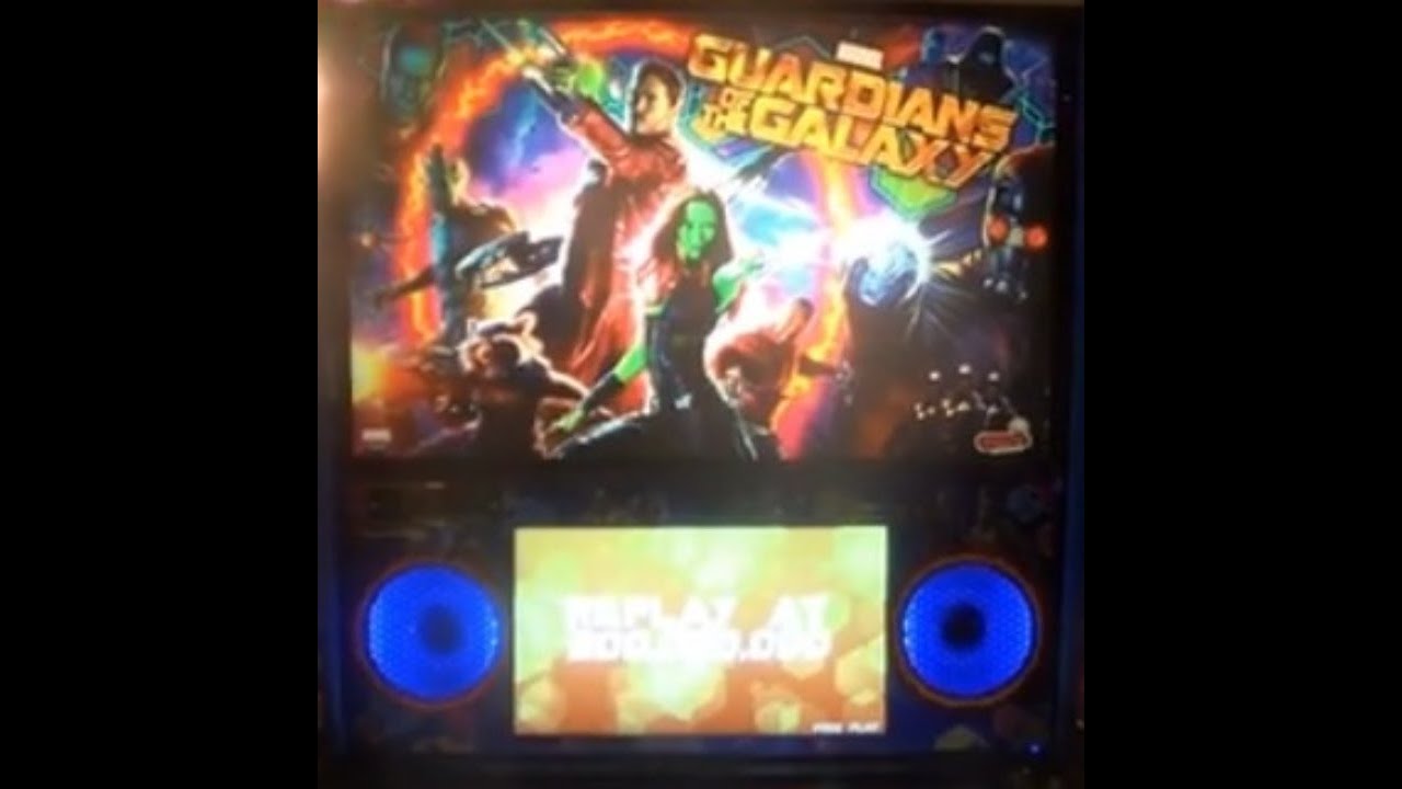 GUARDIANS OF THE GALAXY PRO PINBALL MACHINE - BY STERN