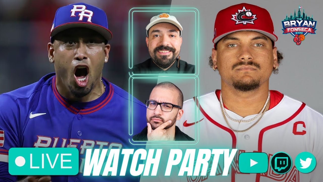 WORLD BASEBALL CLASSIC WATCH PARTY: Puerto Rico vs. Canada | w/ Hector Beauchamp