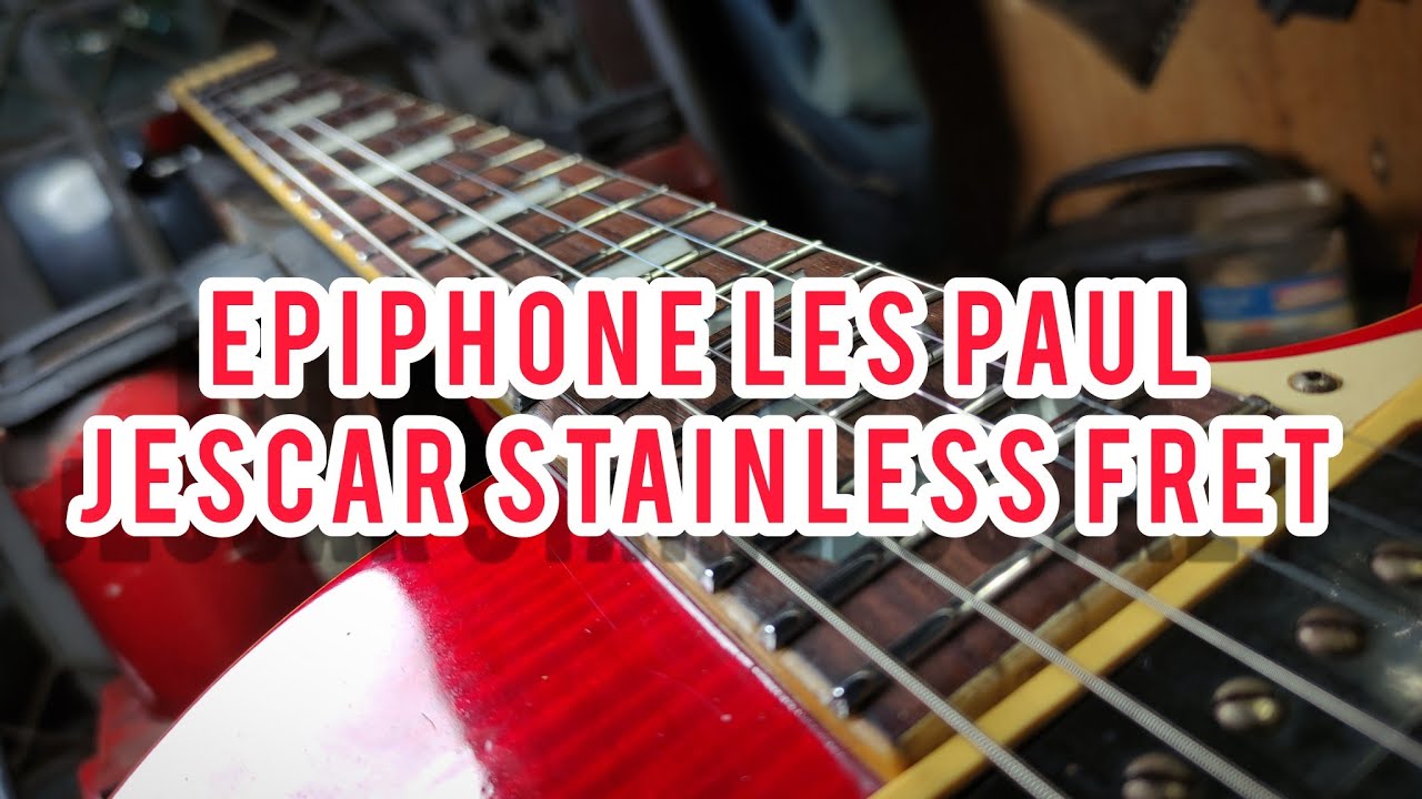 Epiphone Les Paul Jescar Stainless Fret #bassboifretworks 249