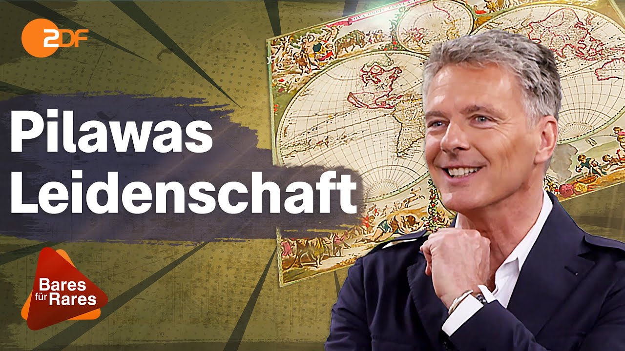 Landkarte f&uuml;r den guten Zweck! J&ouml;rg Pilawa hat au&szlig;ergew&ouml;hnliches Hobby | Bares f&uuml;r Rares