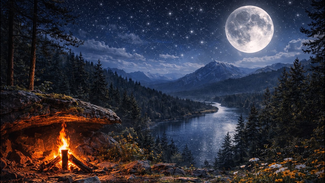 Calm Sleep Piano (No Ads) • Rain Sounds at Night • Deep Sleep, Anxiety & Stress Relief