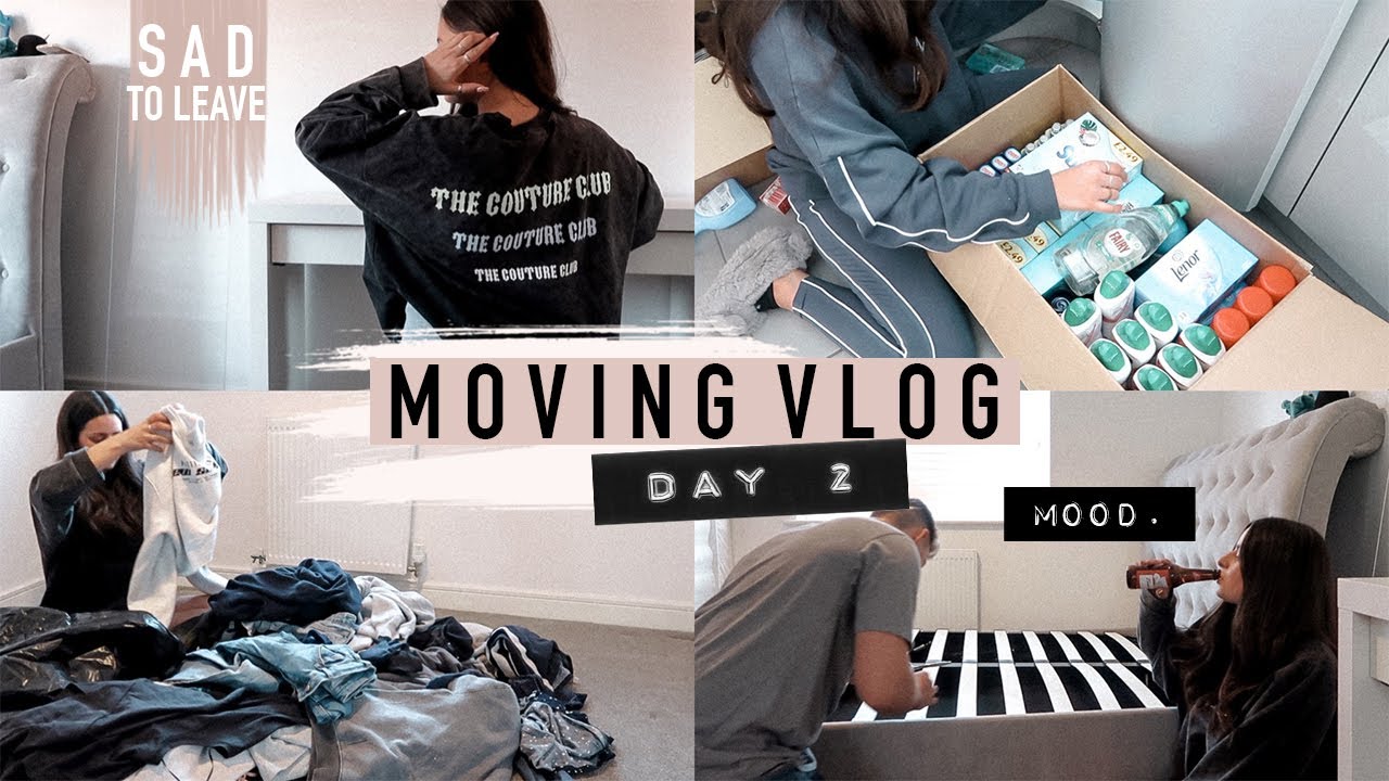 HOUSE UPDATE! CLEAN, ORGANISE & PACK W/ ME + An Explanation! · Moving Vlogs | Emily Diane Philpott