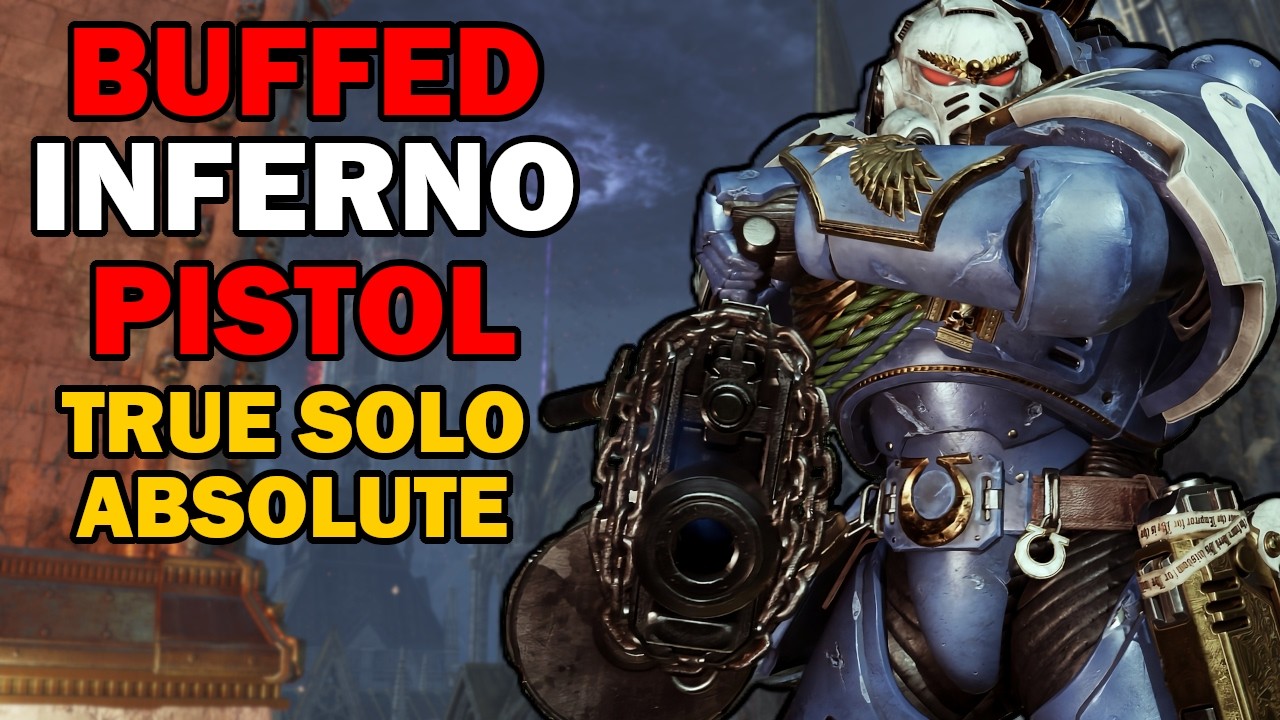 The Buffed Inferno Pistol Makes This Heavy Bolter Build INSANE (True Solo Absolute) | Space Marine 2