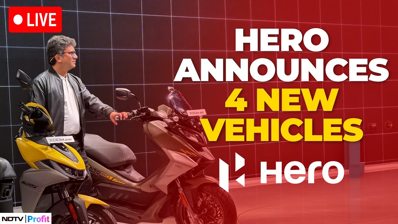 Hero MotoCorp Press Conference LIVE | Bharat Mobility Global Expo 2025 | Hero MotoCorp News