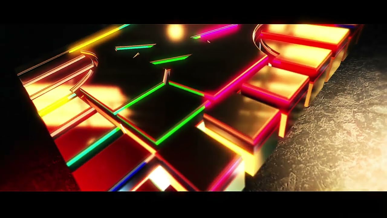✨Golden Glass Logo Reveal &ndash; Luxury Shatter Intro Animation 