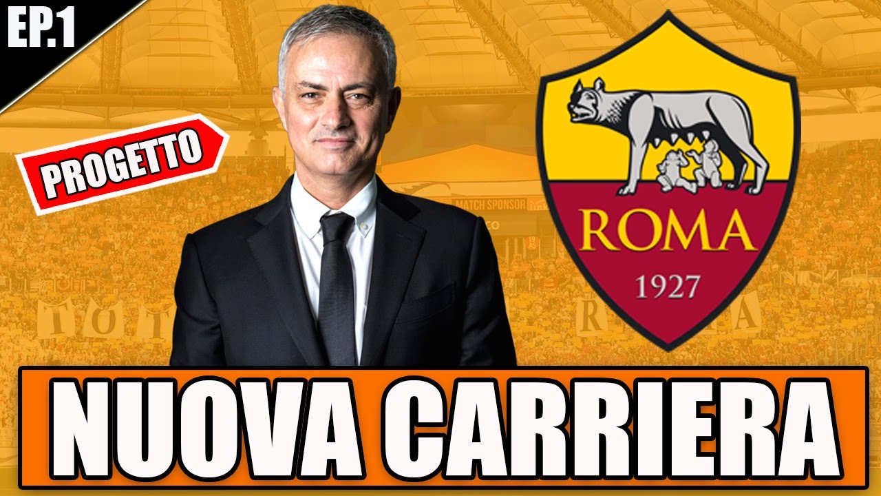 😍 LA NUOVA ROMA DI MOURINHO!! PROGETTO INCREDIBILE! FIFA 21 CARRIERA ALLENATORE ROMA #1