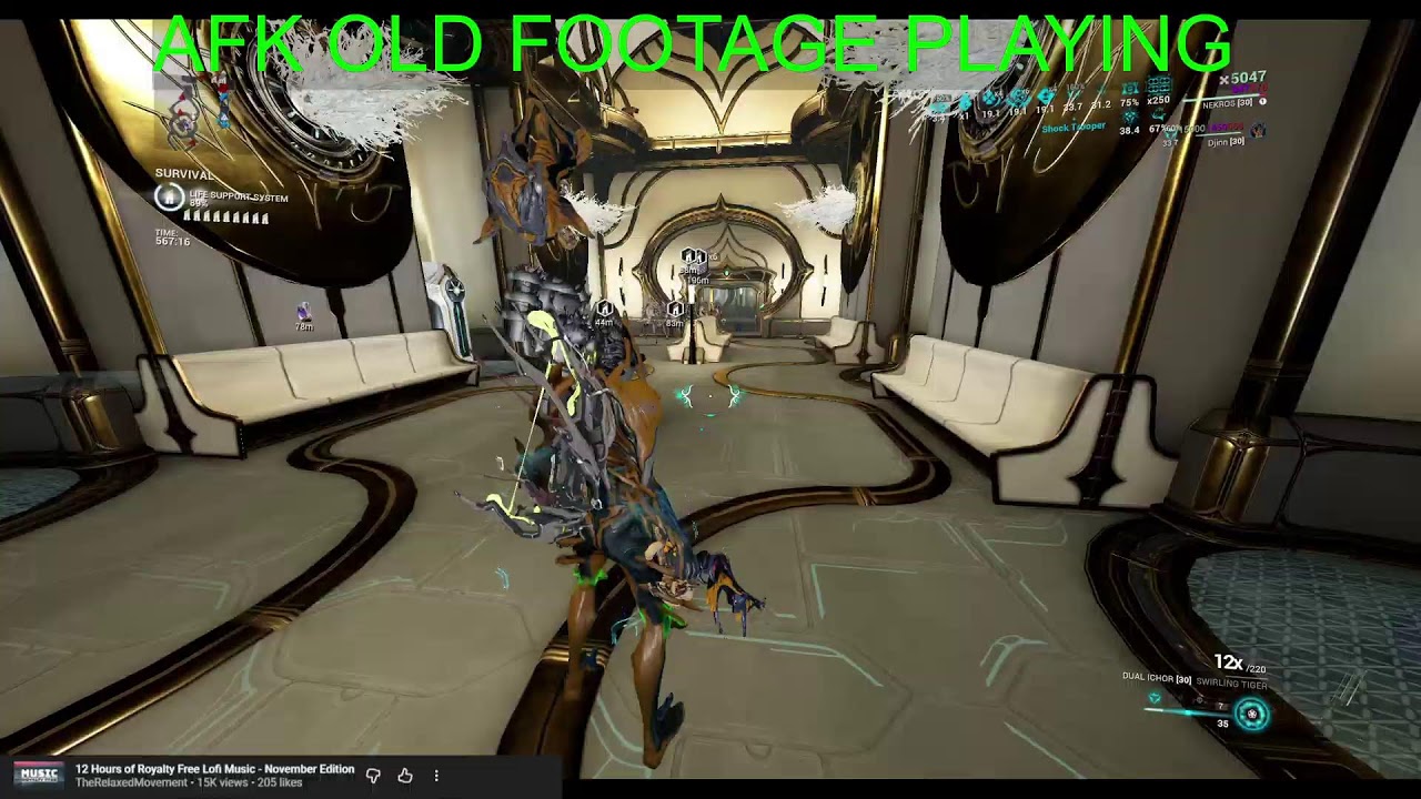 Survival World Record Holder Learns Solo Steel Path Cascade With Nekros