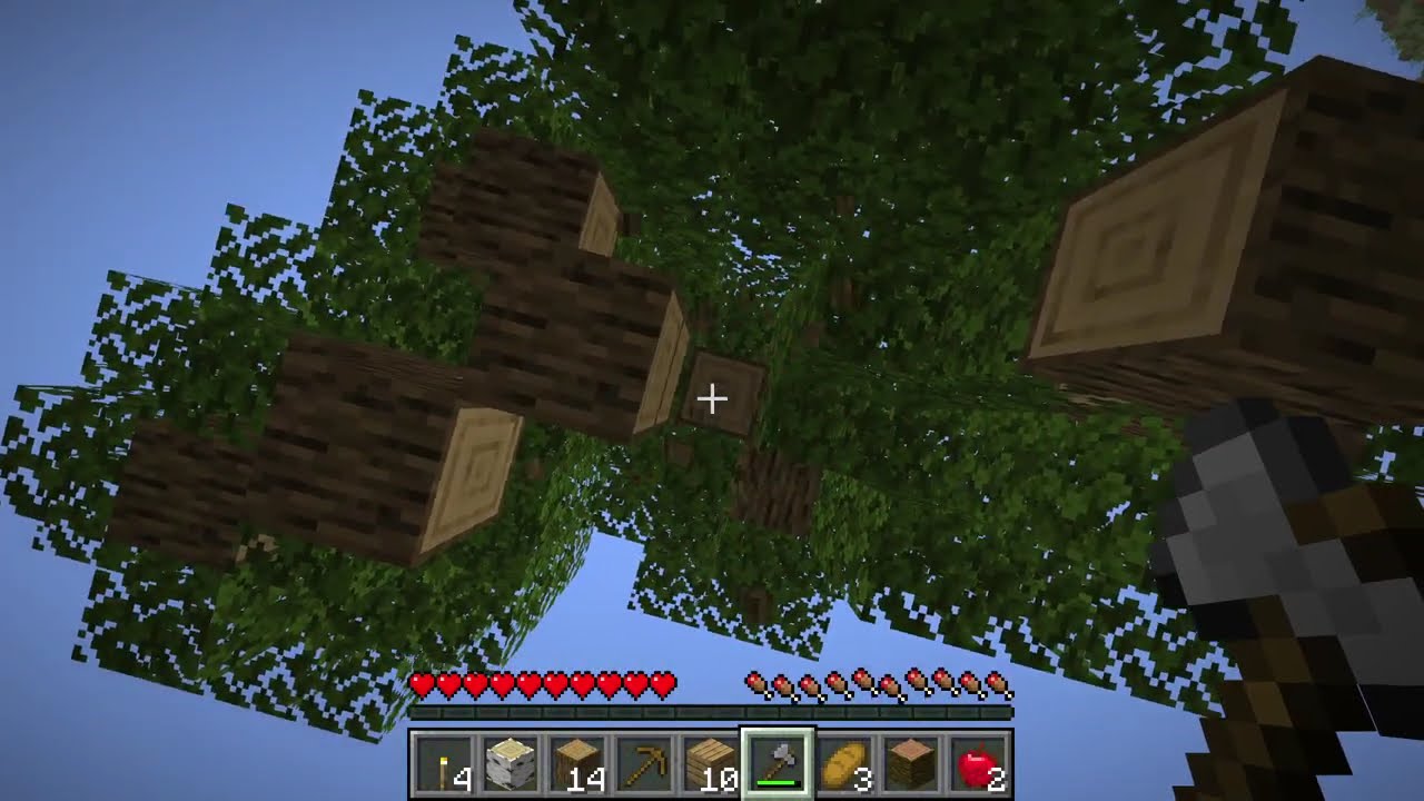 I Played Minecraft! Part 1