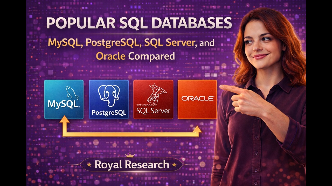 Which SQL Database Should You Use? MySQL, PostgreSQL, SQL Server & Oracle? | Royal Research