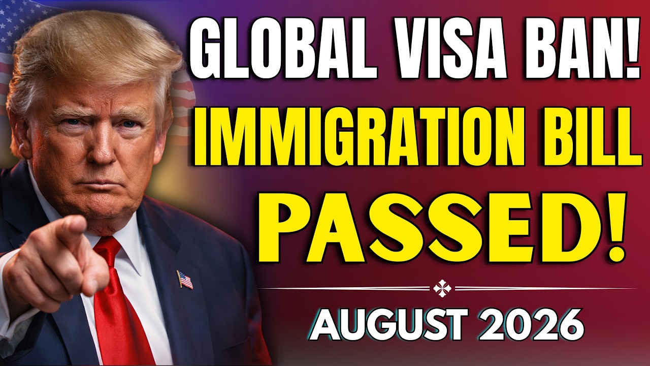BREAKING: Trump Signs New Immigration Bill | US Global Visa Ban Policy Shocks Millions