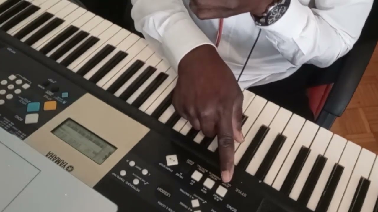 How to set yamaha YPT 220 to play african priase
