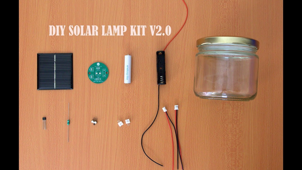 DIY Solar Lamp Kit V2.0 || Easy School Science Project || STEAM Education Kit