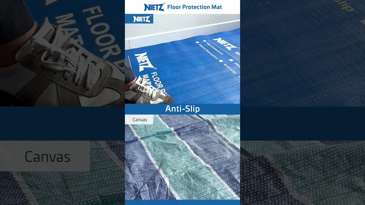 Protect Your Floors with NIETZ Floor Protection Mat! 💪