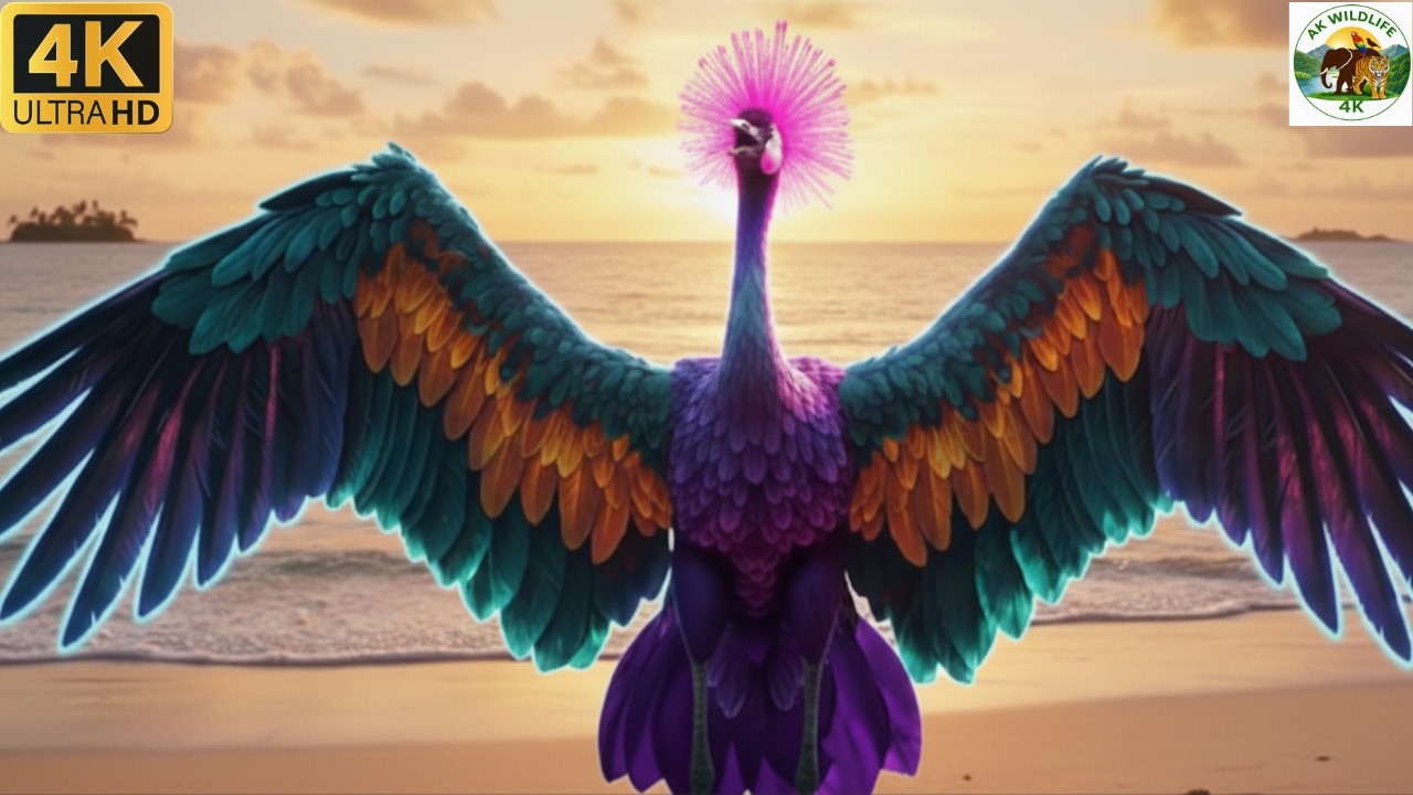 Top 50 Bizarre Birds on Earth 🦜  Immersive Jungle Ambience 4K ASMR