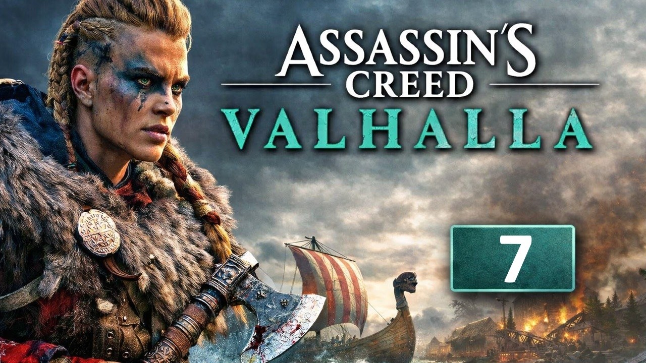 Assassin’s Creed Valhalla | #7 – Gra mówi „za niski poziom”. Ja mówię „a patrz” 😏⚔️