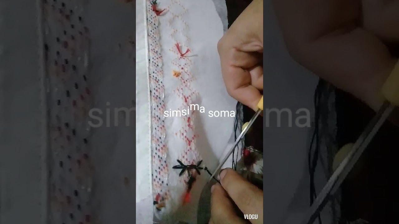 Cours de broderie kabyle # partie 2