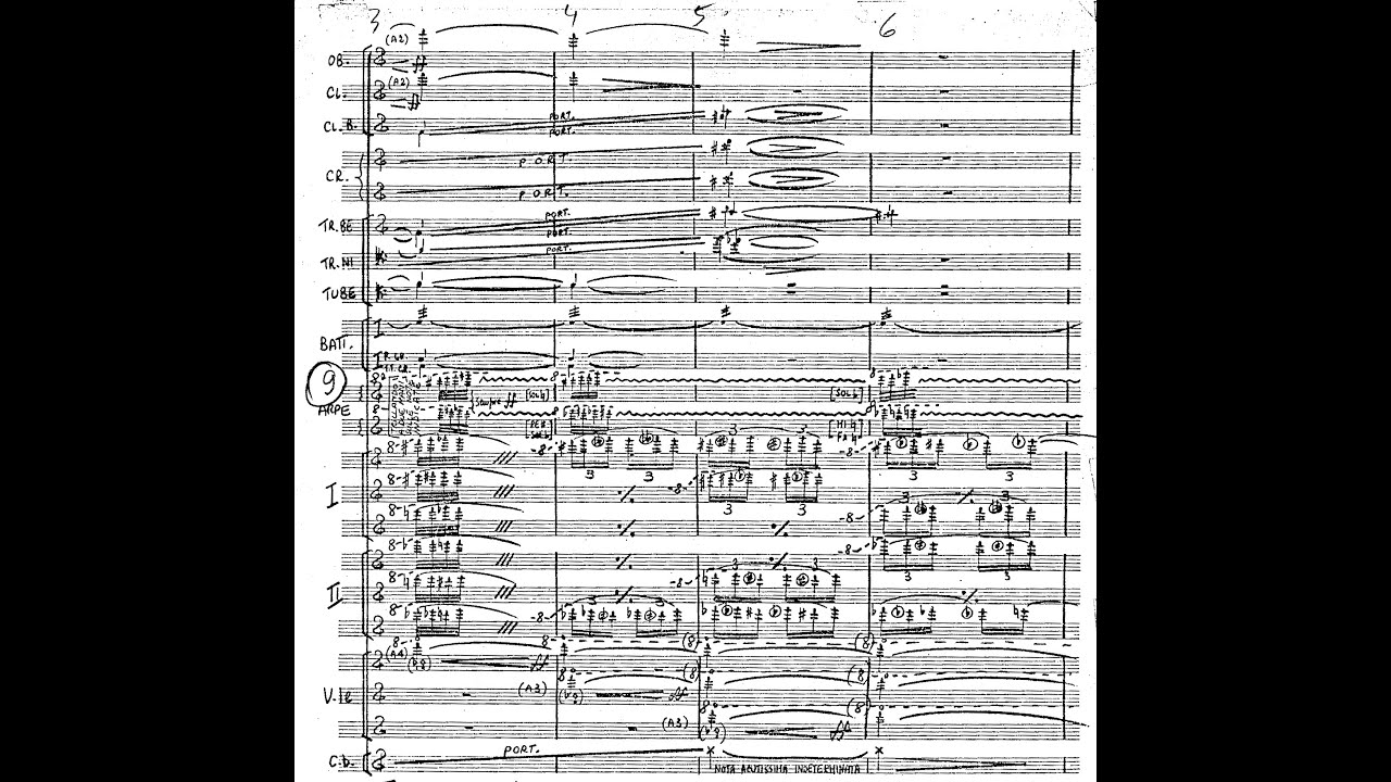 Giacinto Scelsi - Konx-Om-Pax (1969) for orchestra and mixed choir