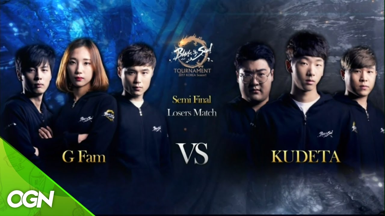 [2017.04.16] 4강 패자전 G Fam vs KUDETA 싱글 태그매치 / 블레이드앤소울 토너먼트 2017 코리아 시즌1