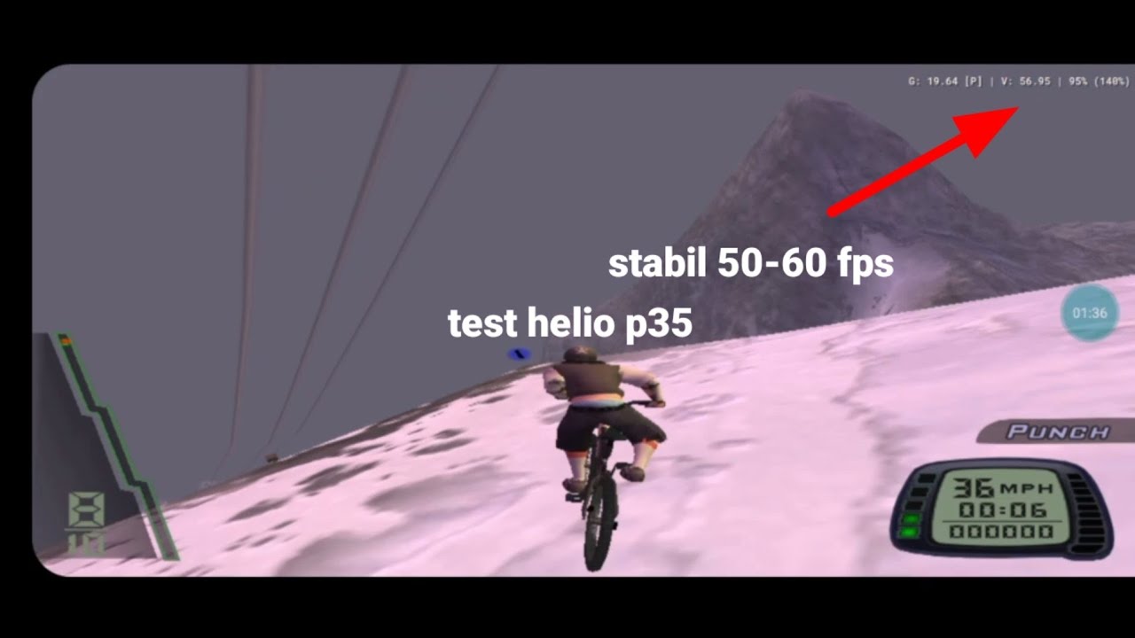 setting game downhill di helio p35