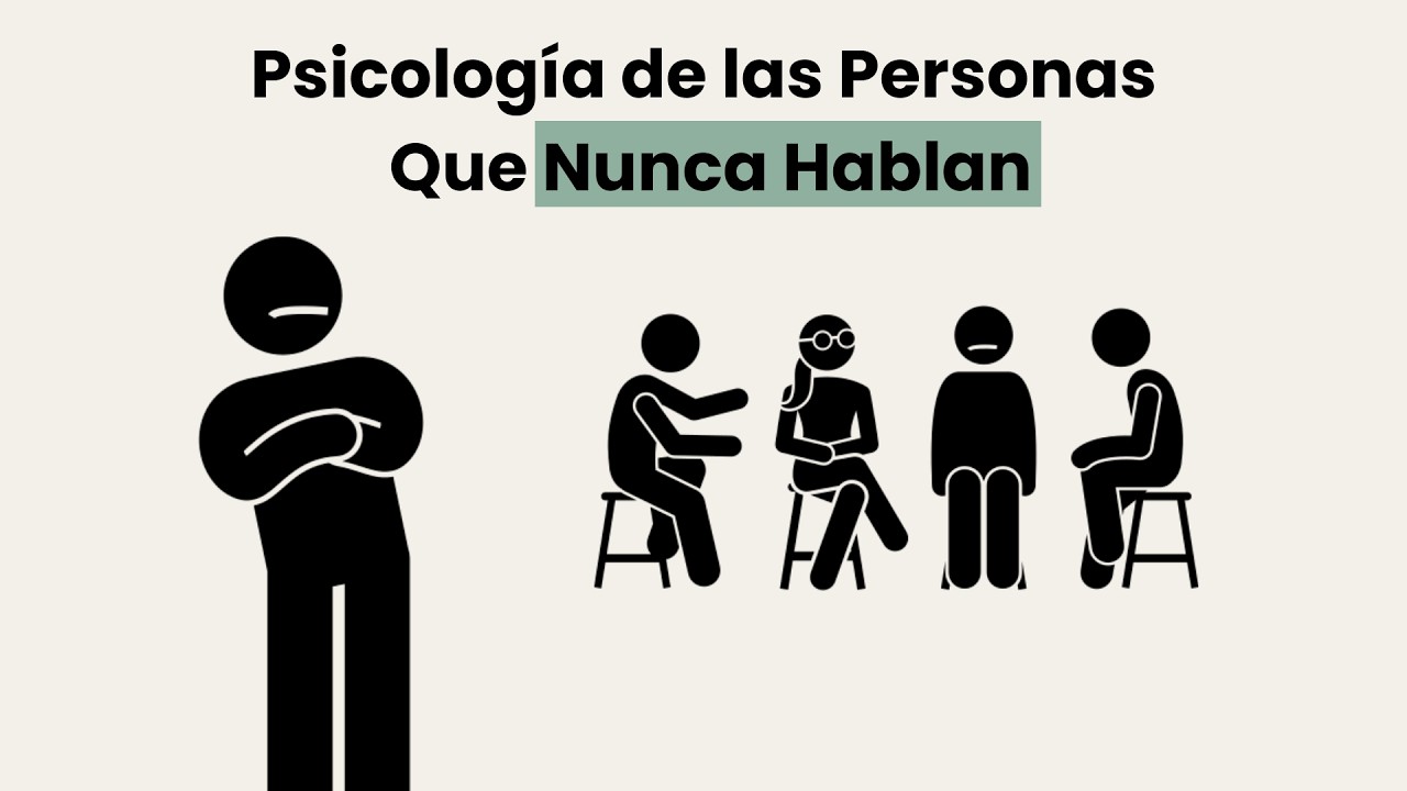 Psicología de las Personas que Nunca Hablan (No es Timidez)