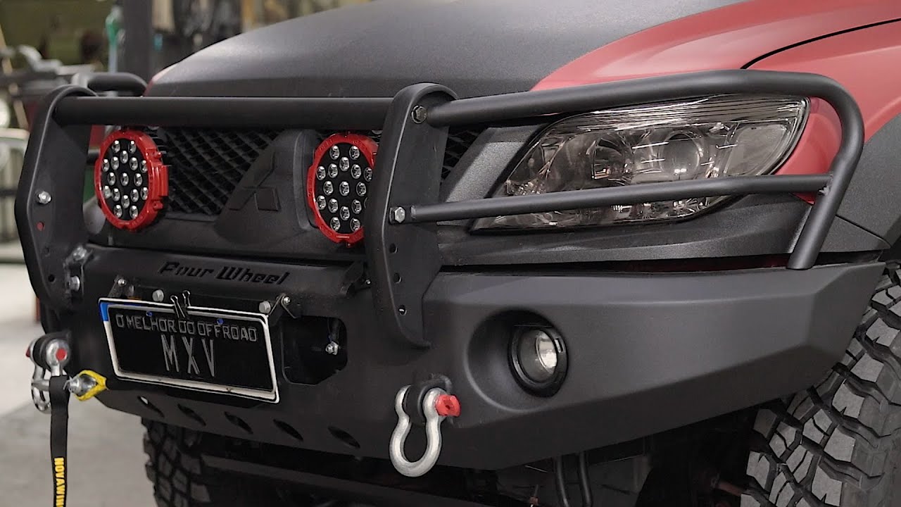 Projeto MXV Offroad - Mitsubishi TR4 2014 Supercharger “Cherry Bomb”