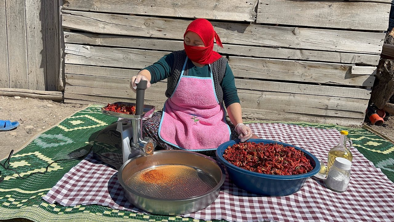 Satın alma kendin yap evde doğal kırmızı pul biber 🌶️ nasıl yapılır❗️