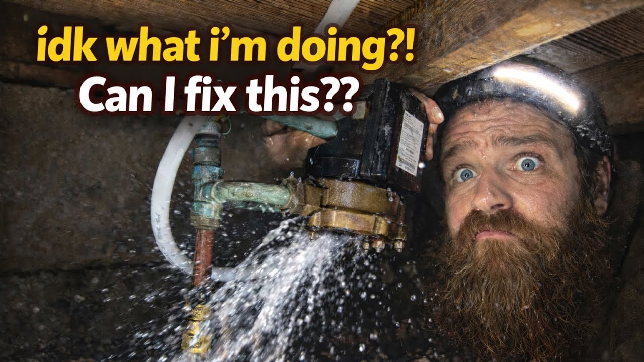 Vlogaday #7/365 I’m NOT a Plumber, I Hope I Can Fix This!!