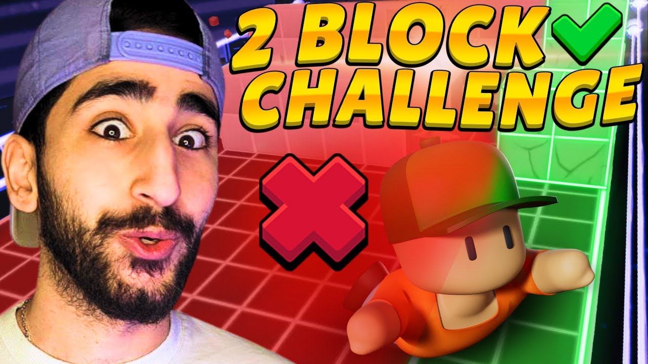 die *NEUE* 2 Block CHALLENGE Stumble Guys Block Dash