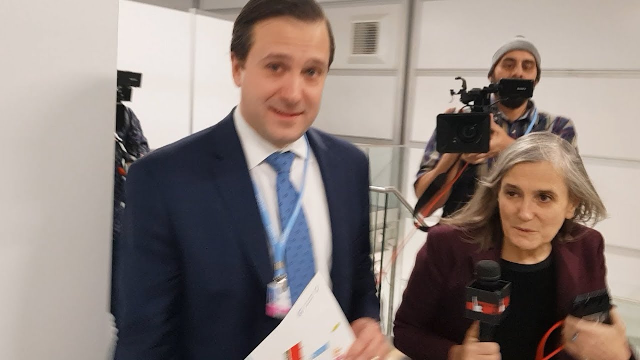 Trump’s Energy Adviser Runs Away When Questioned by Democracy Now! at U.N. Climate Talks