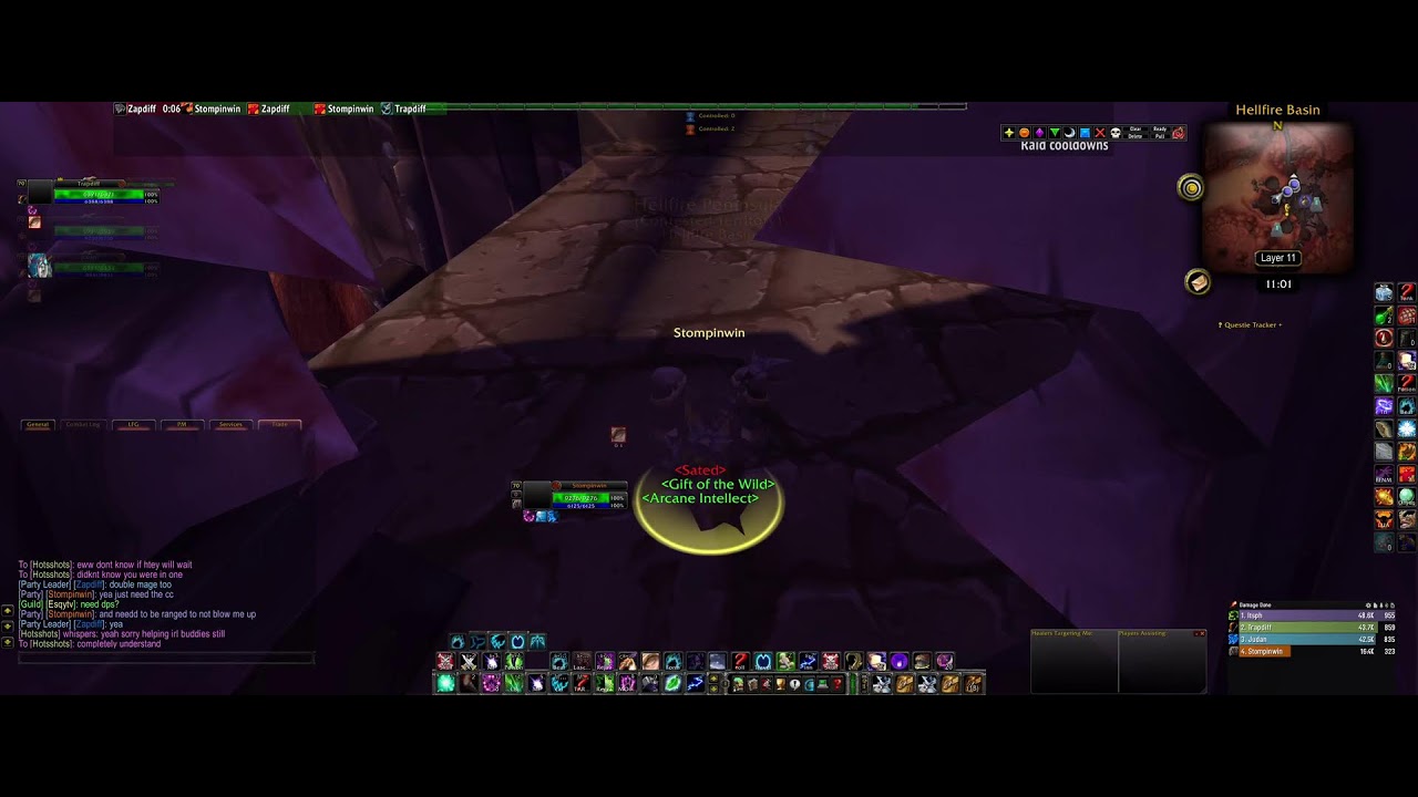WoW TBC Feral Heroic ramps
