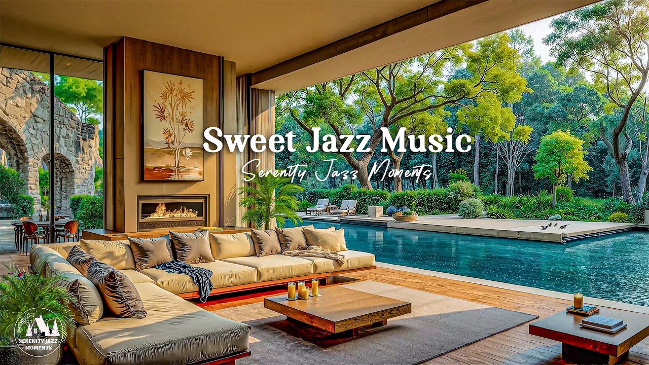 Sweet Jazz Music For A Cheerful Mood - Positive Jazz In A Luxury Balcony Atmosphere In The Morning