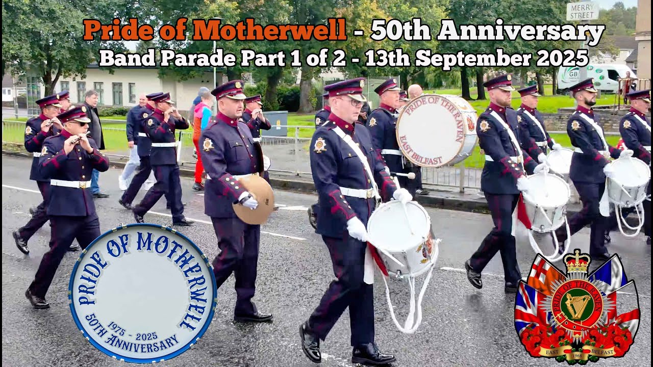Pride of Motherwell 50th Anniversary Band Parade 1 of 2