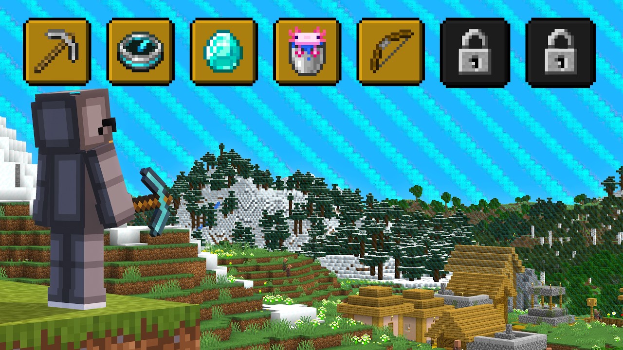 Minecraft, But Every Advancement Expands the Border...
