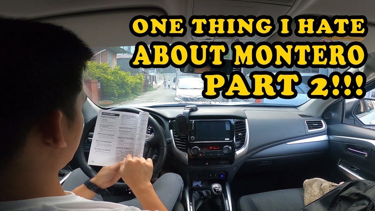 MONTERO SPORT MANUAL TRANSMISSION DRIVING TIPS