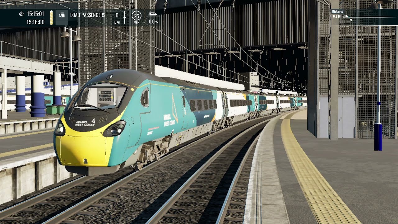 Train Sim World - Class 390/0: 9S85 London Euston - Glasgow Central