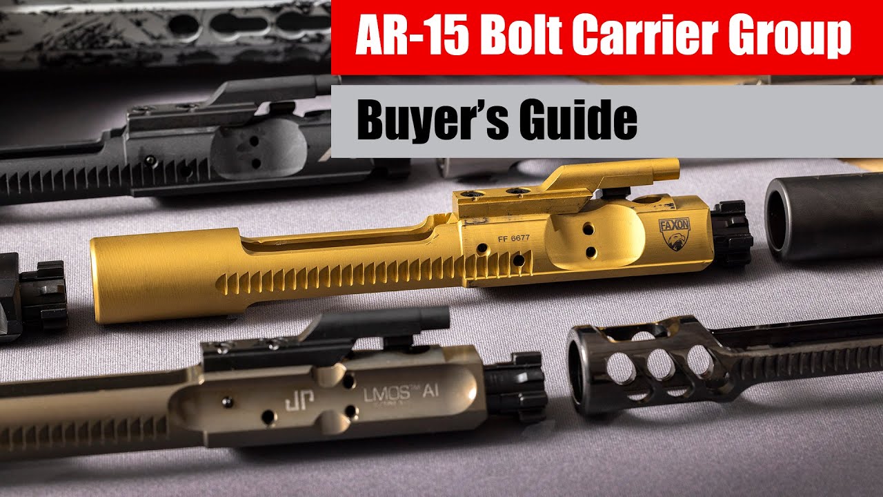What to Look for When Buying a Bolt Carrier Group
