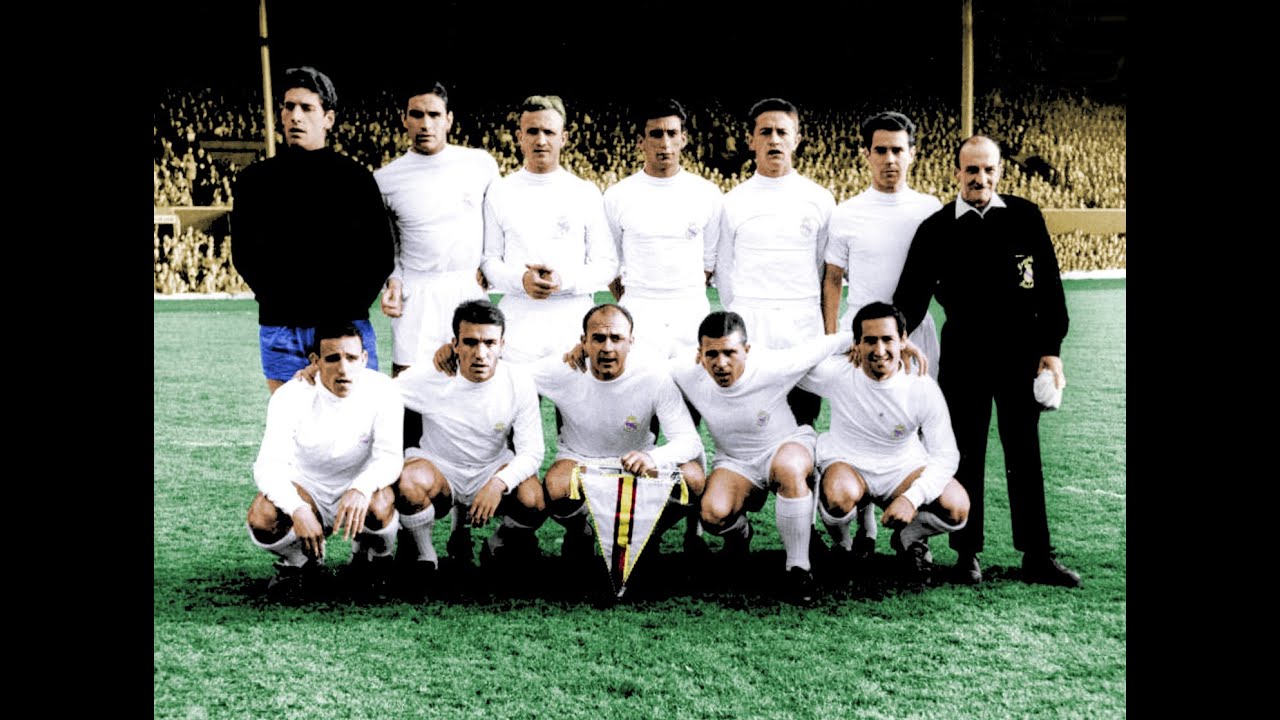 1959 - 1960 5ª Copa de Europa. El pentacampeón REAL MADRID gana 7-3 al Eintracht Frankfurt