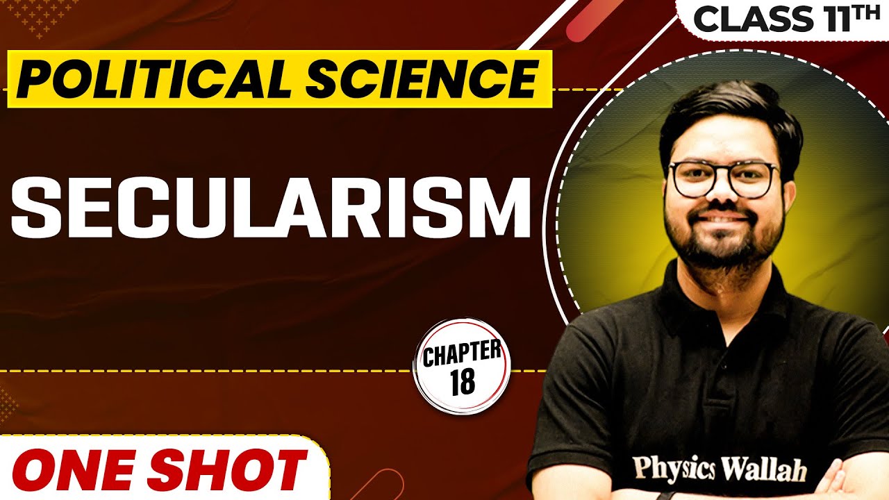 SECULARISM in One Shot | Class 11 Political Science | CBSE Board