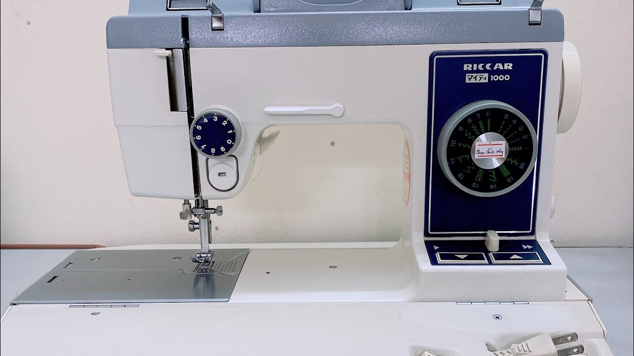 Hướng dẫn cách sử dụng máy may Nhật RICCAR 1000 ( liên hệ tư vấn máy 0982486556 )