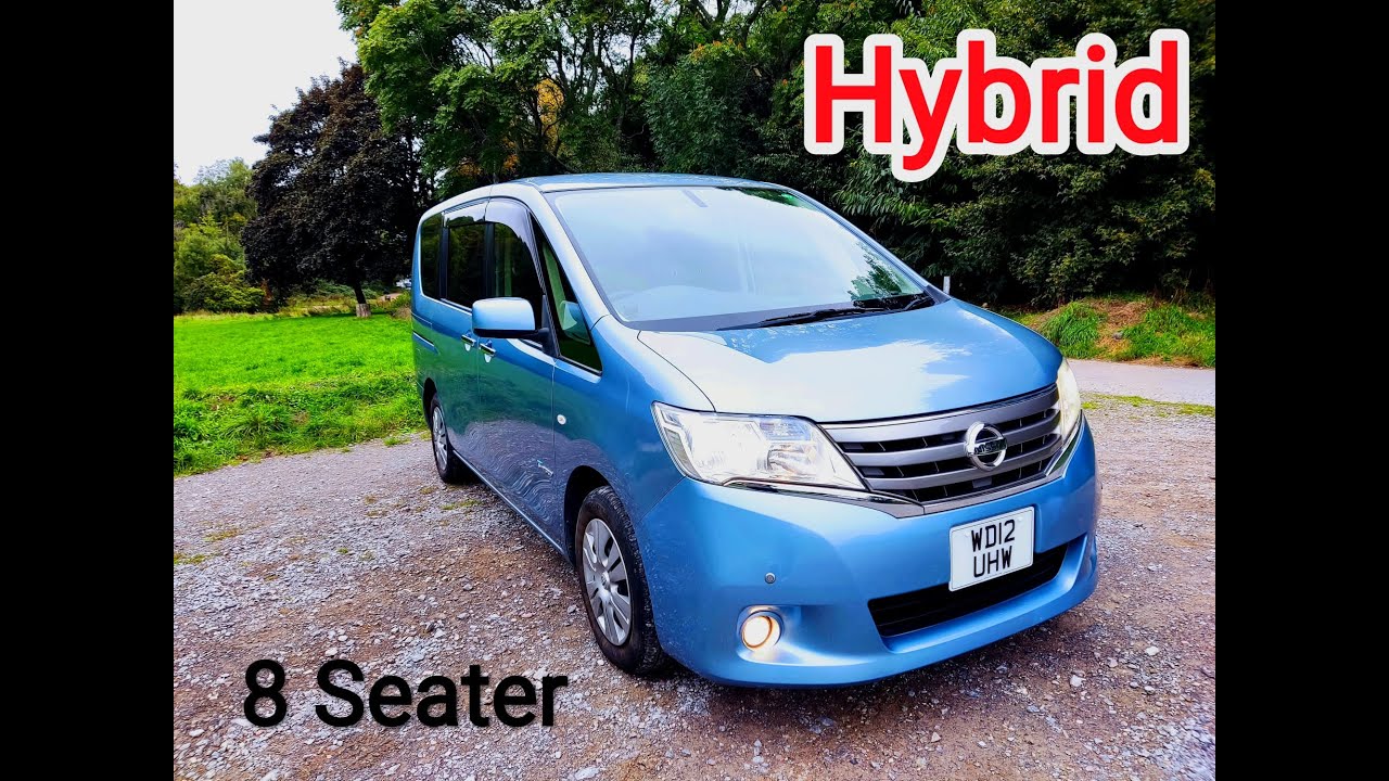 Hybrid Nissan Serena (Nice JDM) 8 seater registered in UK for sale
