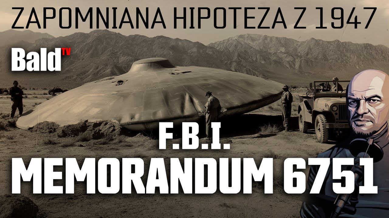 MEMORANDUM 6751 🛸 ZAPOMNIANA HIPOTEZA MEADE'A LAYNE'A Z 1947 ROKU 👽