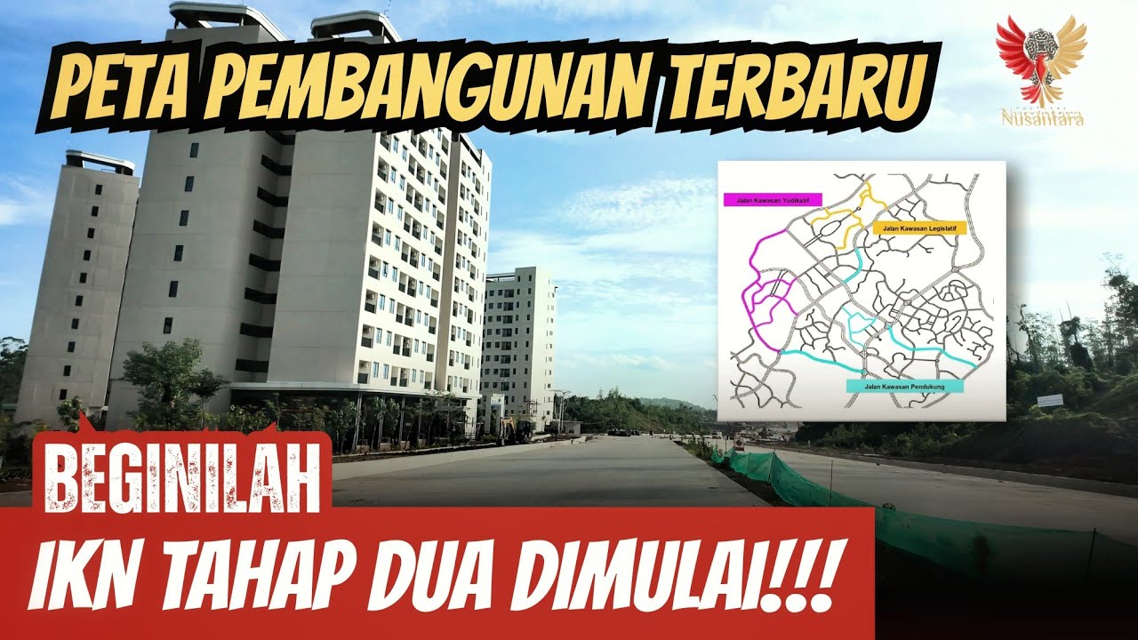 Cek Lokasi Proyek Jalan Legislatif, Jalan Yudikatif, dan Jalan Pengembangan KIPP 1A IKN