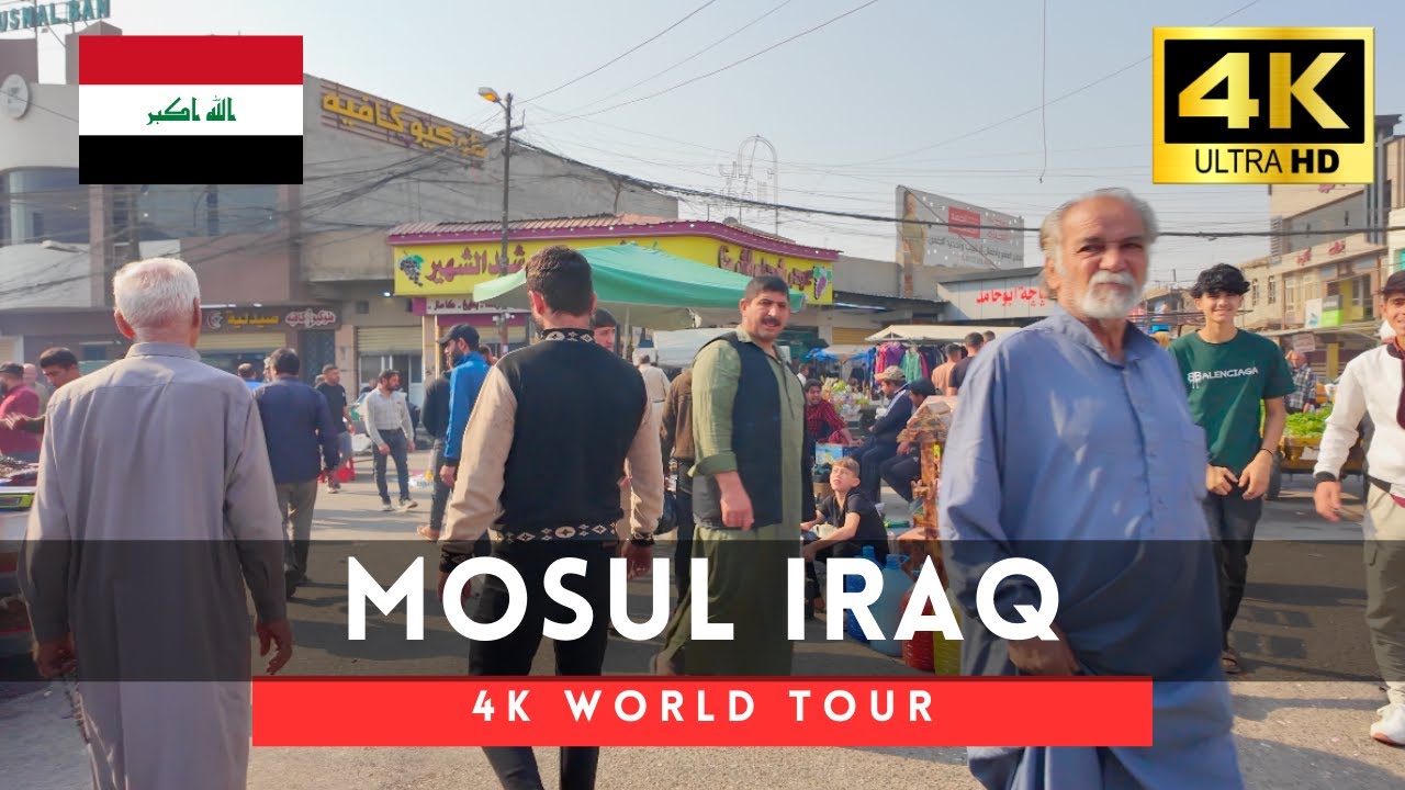 🇮🇶Mosul 4k walk - Iraq 4K Morning Walking Tour｜Nov 2025