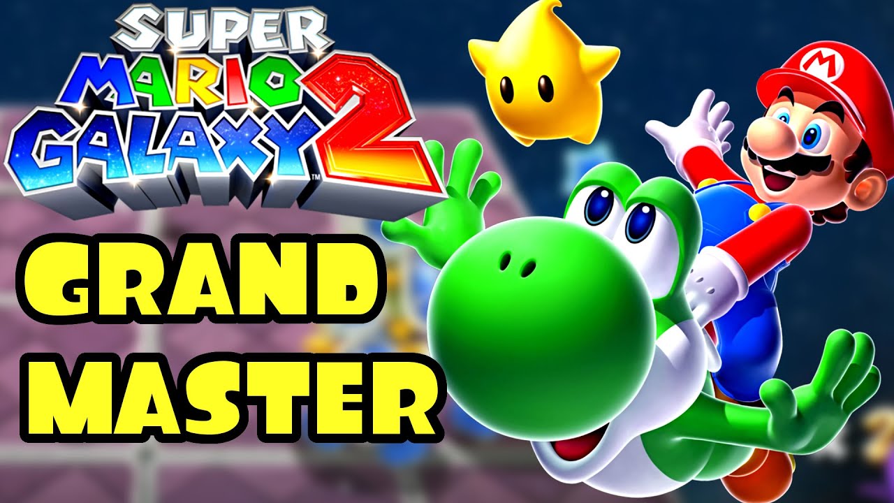 Super Mario Galaxy 2 100% Walkthrough 🌌 Grandmaster Galaxy Comet