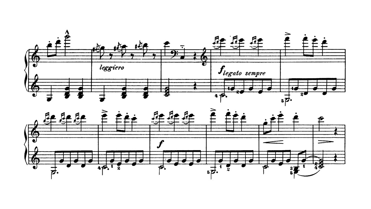 Mozart - Bread And Butter (Audio+Sheet) [Katsaris]