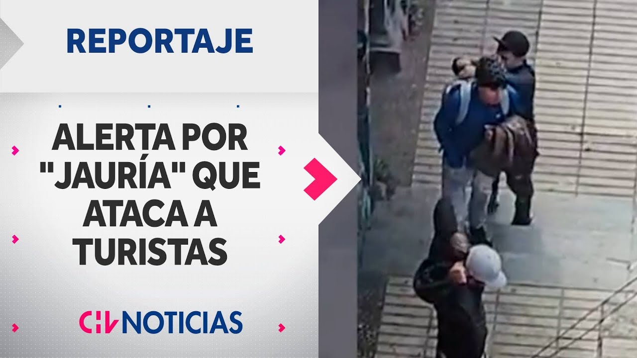CONTRASTES EN VALPARAÍSO: Turismo en alerta frente a la delincuencia de la Jauría | REPORTAJES CHV
