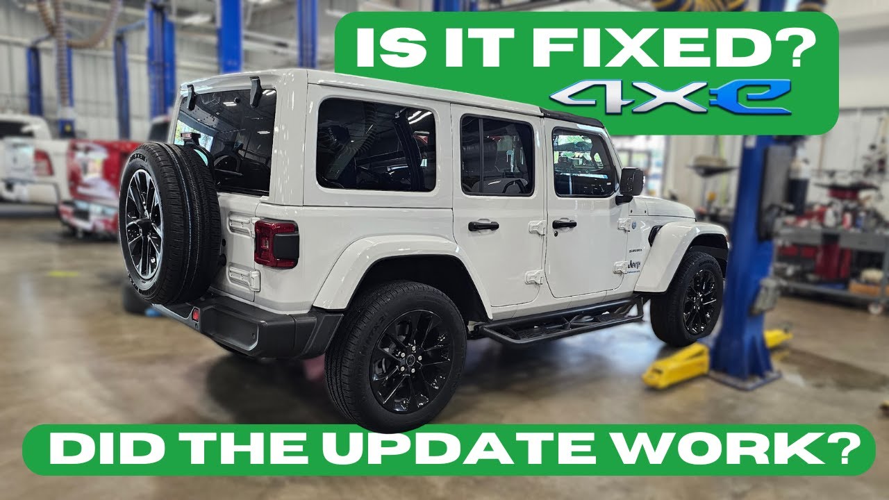 Помогло ли обновление вашему Wrangler 4xe? | Обзор событий, вызванных обновлениями OTA