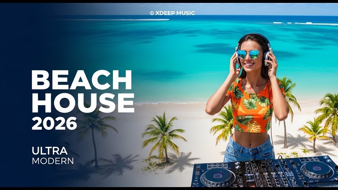 Road Trip House 2026 🚙 Tropical Deep Chill Mix for Driving, Adventure & Scenic Routes