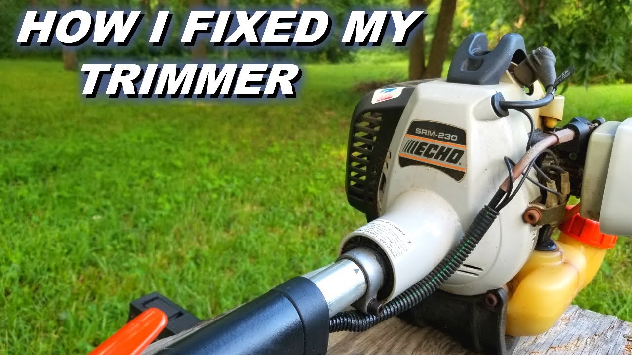 Garage sale Echo trimmer will not start. Easy fix